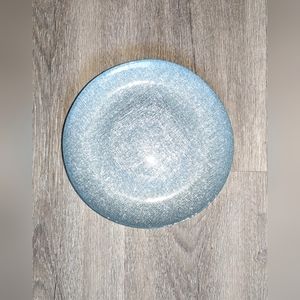 Akcam Blue Glitter Turkish Salad Plates